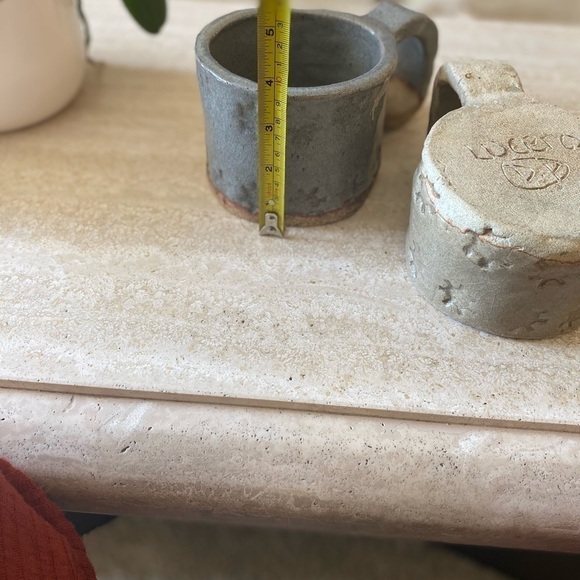 Lucero D.P. Ceramic Pottery Glazed Oversized Coffee Mugs X2 - Picture 11 of 13